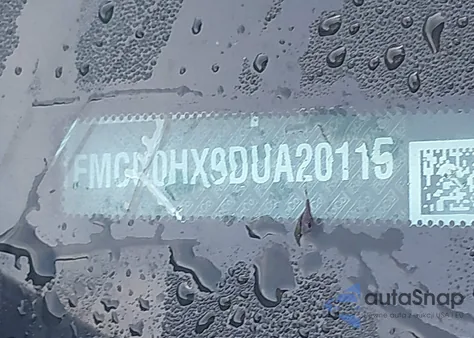 2013 Ford Escape Sel z USA, uszkodzony, nr VIN 1FMCU0HX9DUA20115